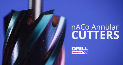 1-9/16" X 3" nACo (Nano-Composite) Coated Blue Annular Cutter