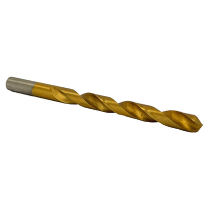 #12 Tin Coated Jobber Length Drill Bit