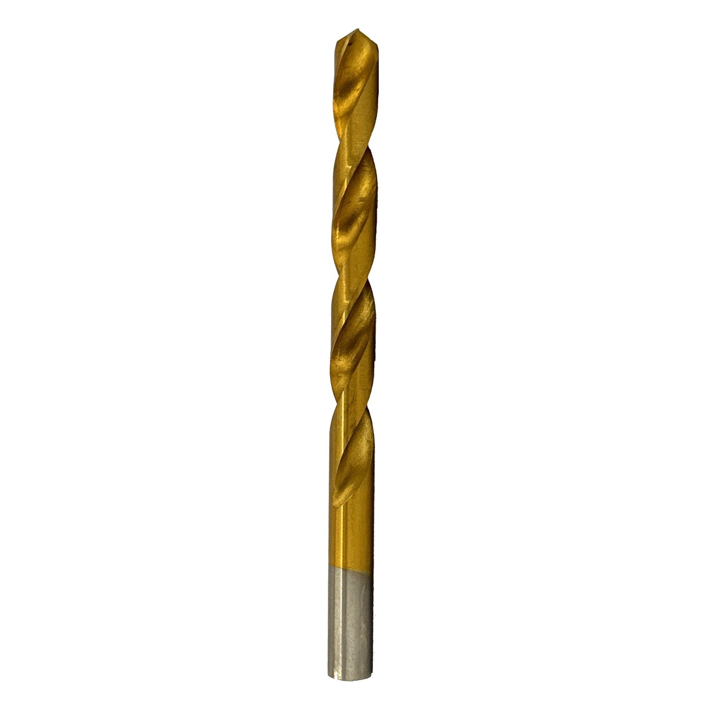 #12 Tin Coated Jobber Length Drill Bit