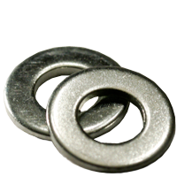 7/16" SAE FLAT WASHERS LOW CARBON ZINC CR+3